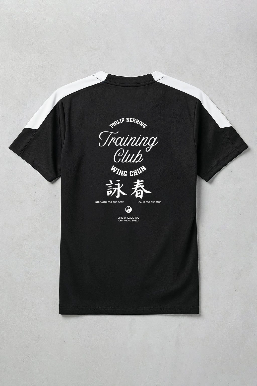 Kid's Stripe Shoulder Athletic Shirt - Training Club