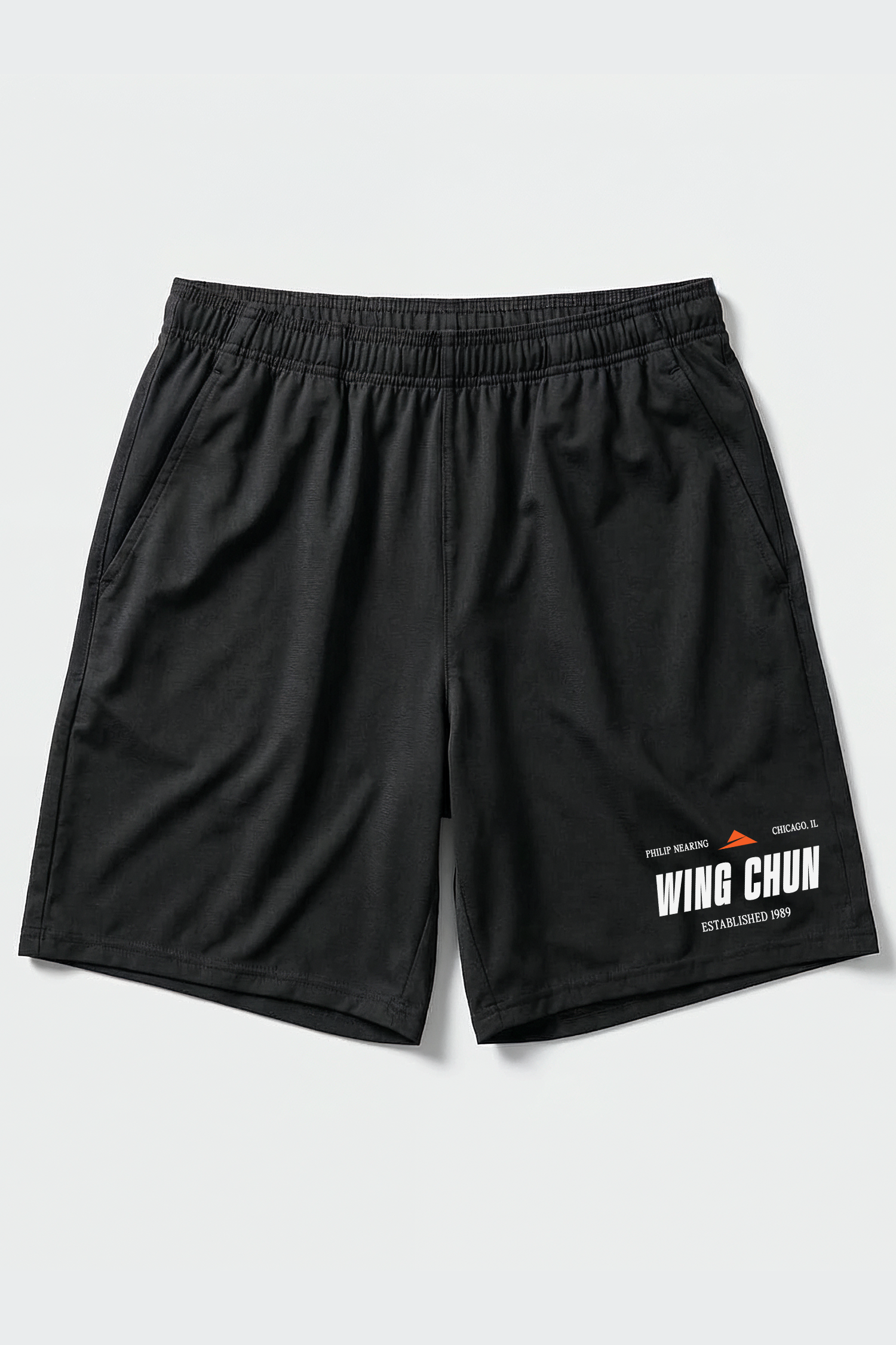 Men's Wing Chun Logo Athletic Shorts with Pockets